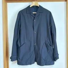 SHIPS ネイビー ボタン付き カバーオール