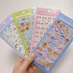 ボンボンドロップシール　ちいかわ4枚セットまとめ売り　3Dステッカー