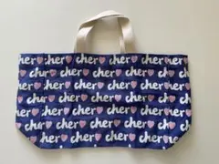 cher ロゴトートバッグ　大きめのサムネイル