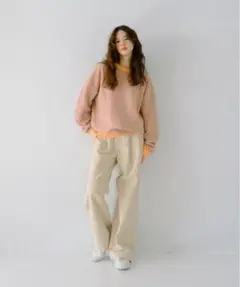 モールヤーンニット TINA:JOJUN ティーナジョジュン オレンジ