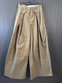 JEANASIS タックワイドパンツ チノパン