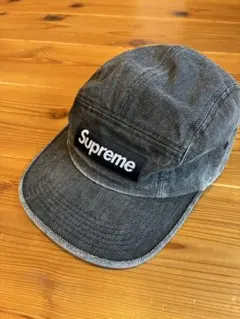 希少】Supreme Camp Cap Box Logo キャップ グレー - メルカリ