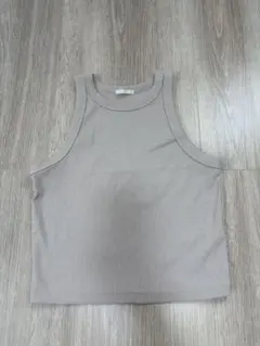 GU ノースリーブ トップス ベージュ