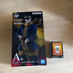 一番くじ ゴールデンカムイ A賞 杉元佐一 フィギュア F賞 グラス