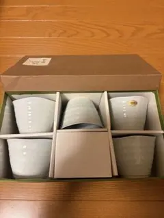 有田焼 マルチカップ　湯飲み 5個セット 箱入り