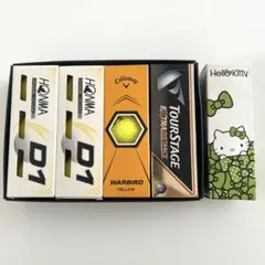 ゴルフボール15ボール 本間ゴルフ callaway ブリジストン ハローキティのサムネイル