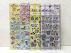 セリア　ポケモン キラキラシール　プチプチシール4 ポケピース