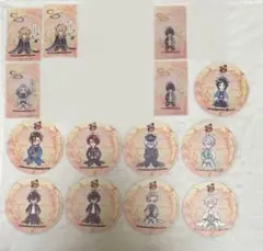 アニカフェ 刀剣乱舞 十周年 箔押しカード クリアカード コースター