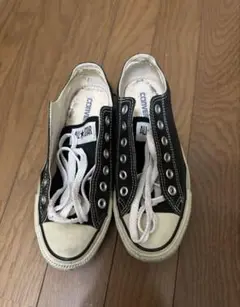 コンバース　スニーカー　24.5cm ブラック