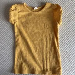 Pippi LottaリブTシャツ マスタードイエロー M 100cmのサムネイル