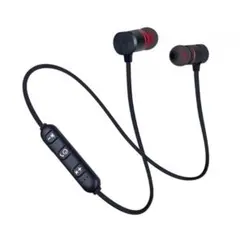 新品　人気　Bluetooth　イヤホンワイヤレス　黒赤色