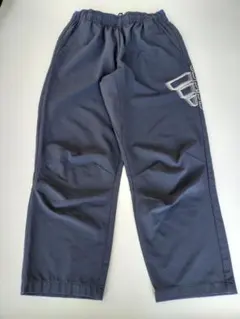 adidas トレーニングパンツ ネイビー 濃紺 九分丈 160 ジュニア