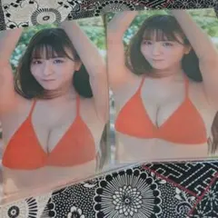 新品未使用 森脇梨々夏 イベント限定特典 B2ポスター 森脇梨々夏 水着 ポスター B2サイズ（ヤングチャンピオン烈 発売