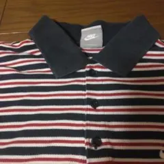 Nike ストライプ ポロシャツ