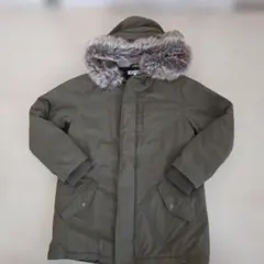 GLOBAL WORK キッズ 中綿コート カーキ 140cm