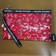 まいぜんシスターズ　フラットケース・ポーチ　サンスター文具