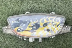 希少！ 美品！ジョグ系 零 ZERO 130kmメーター ファイヤーパターン 希少！ 美品！ジョグ系 零 ZERO 130kmメーター ファイヤーパターン