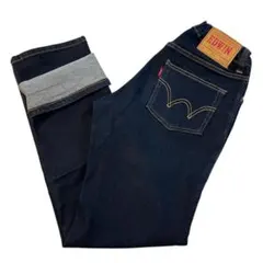 美品 EDWIN♡エドウイン 160 ストレッチ デニム ストレート パンツ
