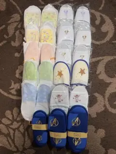 ディズニー　ホテル　アメニティ　スリッパ　セット