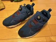 リーボック　インスタ　ポンプフューリー　26㎝　ブルー　エアシステム付き