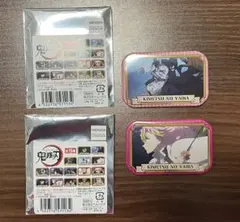 鬼滅の刃 竈門禰豆子 甘露寺蜜璃 缶バッジ2個セット