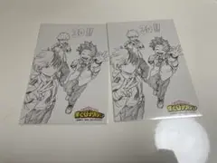 僕のヒーローアカデミア　ブロマイド 2枚セット