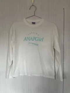 み*ん様 ANAPGirl ホワイト 長袖Tシャツ M