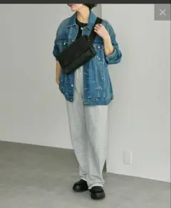 ear PAPILLONNER(イア パピヨネ) ワイドテープショルダーバッグ