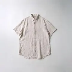 PERRY ELLIS ペリーエリス 00s 半袖シャツ リネン/コットン XLのサムネイル
