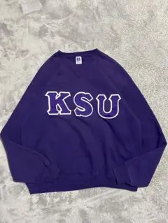 80's90's ラッセル Russel スウェット ヴィンテージ 前V usa