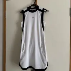 Bull&Bull ゴルフ ノースリーブ ワンピース ホワイト Bull&Bull ゴルフ ノースリーブ ワンピース ホワイト - メルカリ