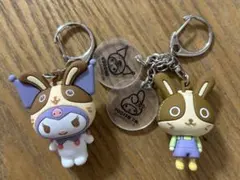 【非売品】マイメロディ♡クロミ×宇佐美　立体ラバーキーホルダー　シークレット
