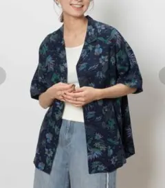 AVANTI アロハシャツ レーヨン100% 柄シャツ　開襟シャツ　ユニセックスのサムネイル