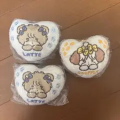 mikkoスフレ ラテ クッションマスコット 3個セット