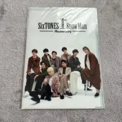 スノスト　Snow Man 1st Anniversary クリアファイル