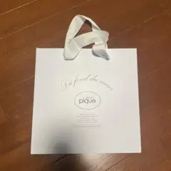 ジェラートピケ 紙袋