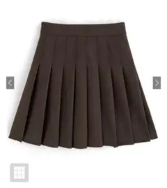 グレイル GRL インパン裏地付きプリーツミニスカート［ac2220］