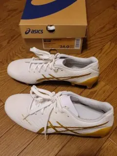 ASICS DS LIGHT ACROS 2 WHITE/GOLD 24.0cm
