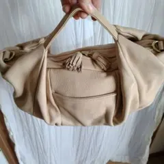 【Beaure】本革ベージュショルダーバッグ URBAN RESEARCH