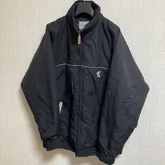 カールカナイ　中綿ジャケット　リフレクター　ワンポイント刺繍　XL