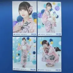 乃木坂46 齋藤飛鳥 2020.July-Ⅱ 浴衣 4枚セット座りヒキあり②