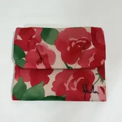 美品◎Sybilla シビラ 花柄 ティッシュポーチ マスクケースのサムネイル
