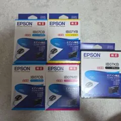 EPSON 純正インクカートリッジ IB07CL4B 大容量 4色パック - メルカリ