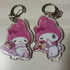 マイメロディ アクリルキーホルダー ピンク