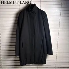 HELMUT LANG ヘルムートラング ブラック ステンカラーコート kindal_8101000037507