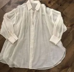 新同★NANO universes★LB.03シャツブラウスパーティ羽織にも