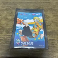 ONE PIECE サーティワン コラボ カード サンジ