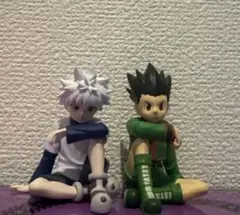 ハンターハンター　すわらせ隊りある　キルア　ゴン　2体セット