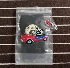 新品未開封　フランシュリッペ　パンダくまサコッシュ　ブラック　ユキエモンのサムネイル