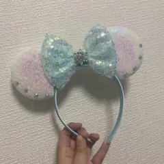 ディズニーカチューシャ　エルサ